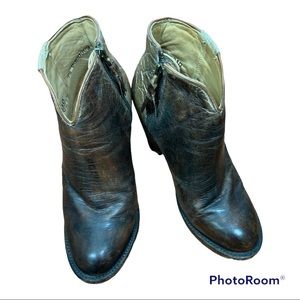 Lucchese Brown Ankle Boots